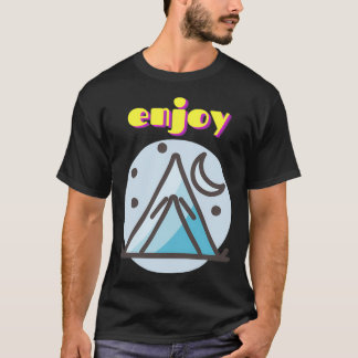 Nature Camping Outdoors Enjoy Triblend T-Shirt