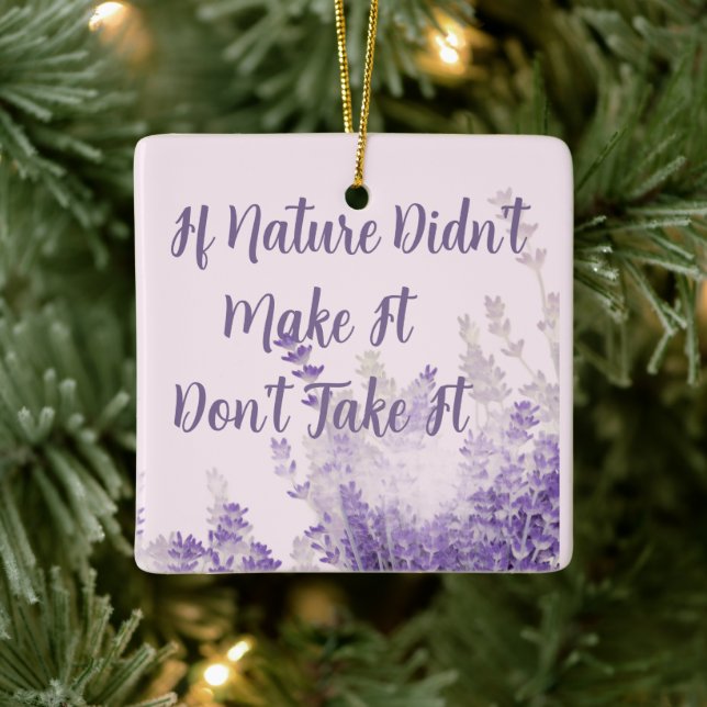 Nature Ceramic Ornament (Tree)