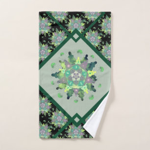 Nature Child Mandala Pattern Bath Towel Set