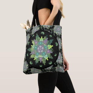 Nature Child Mandala Pattern Tote Bag