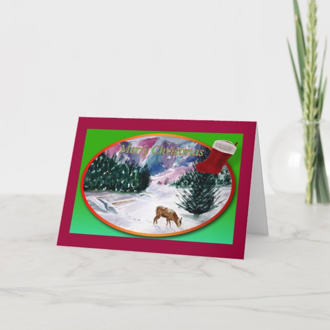 Nature Christmas Card (Front)