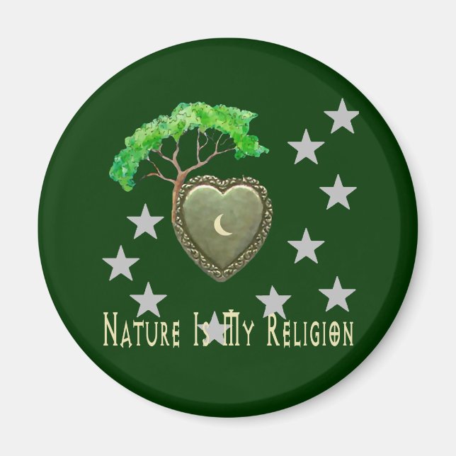 Nature Church Magnet (Front)