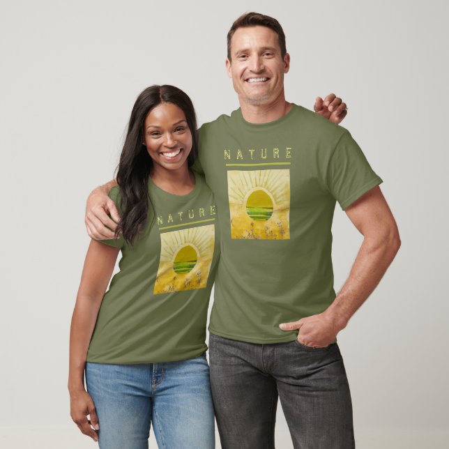 Nature Collection. Birthday Gift T-Shirt (Unisex)