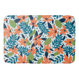 Nature Colourful Flowers Cute          Bath Mat