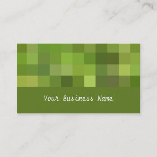 Nature Colours Abstract Business Card