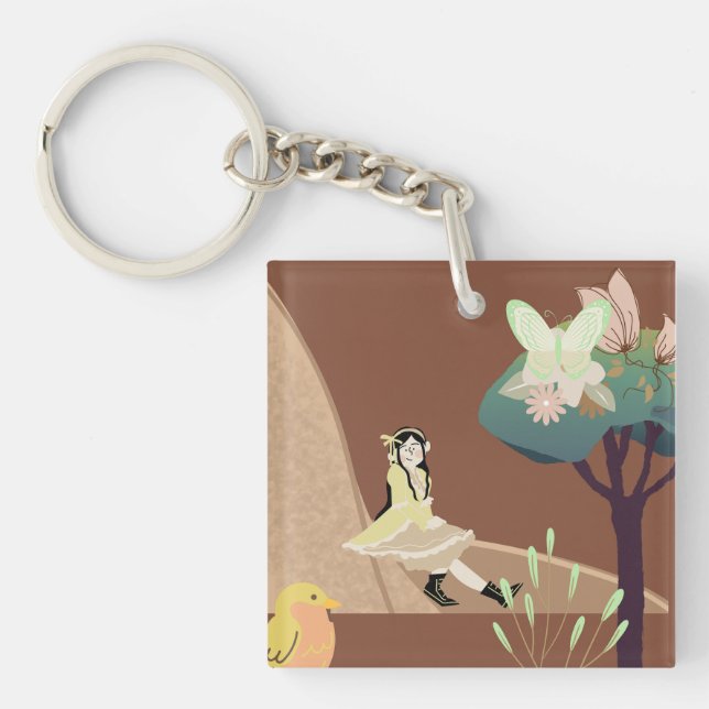 Nature connection key ring (Front)