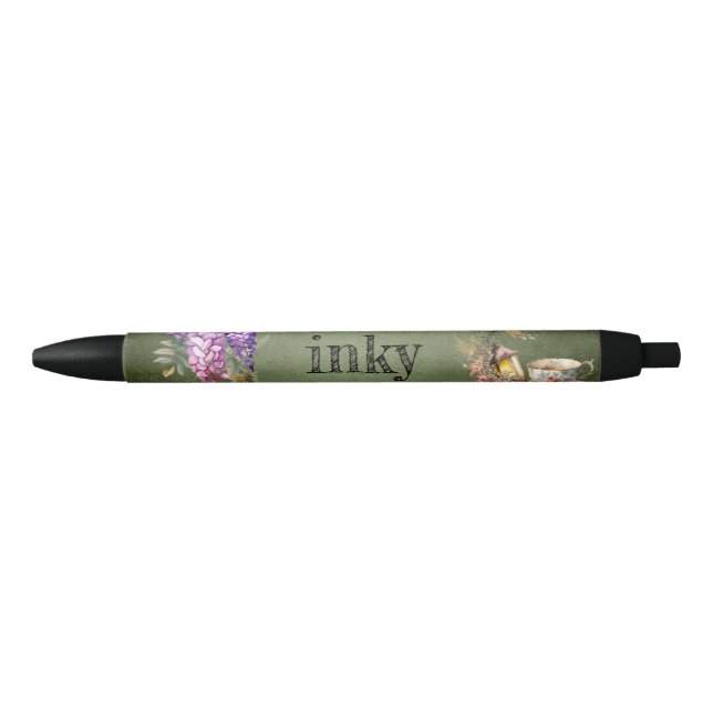Nature Design Black Ink Pen (Front)