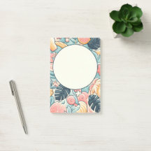 nature design Post-It® Notes, 4" x 6"