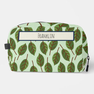 Nature Drawing I Custom Name  Dopp Kit