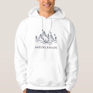 Nature Escape Camping Mug – Outdoor Adventure & Hi Hoodie