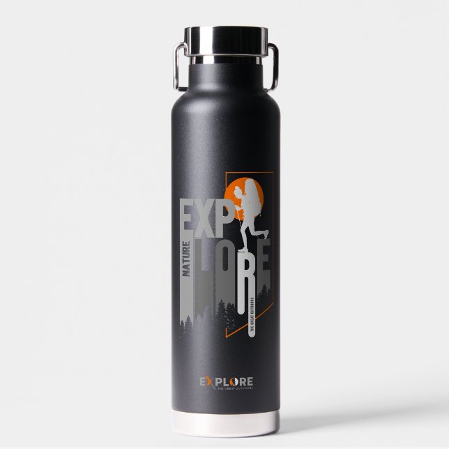 Nature Exploration (2) | Women-  Water Bottle (Front)