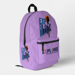 Nature Exploration Print Cut Sew Bag (Women)