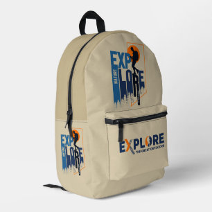 Nature Exploration Printed Backpack (Men)