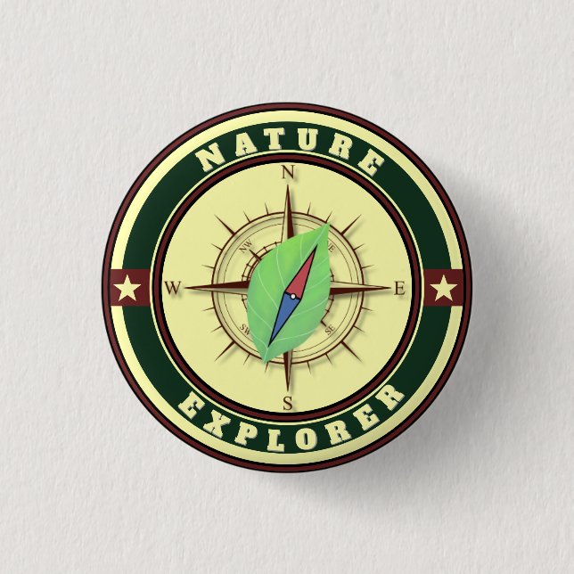 Nature Explorer Badge | Kids Outdoor Award (Front)