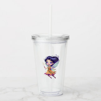 Nature Fairy Acrylic Tumbler