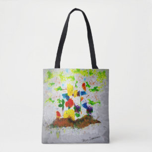 "Nature Fantasy Trees" Tote bag