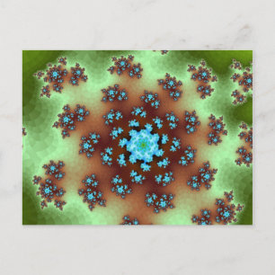 Nature Floral Sprinkles Postcard