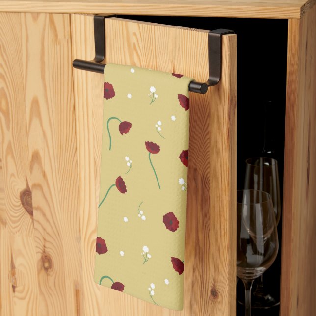Nature Flower Kitchen Towel (Thirds Fold)