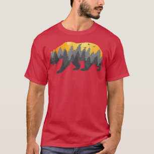 Nature Forest Bear T-Shirt