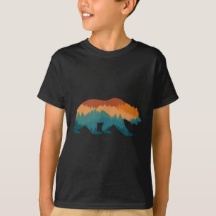 Nature Forest Tree Retro Vintage Environmental Pro T-Shirt