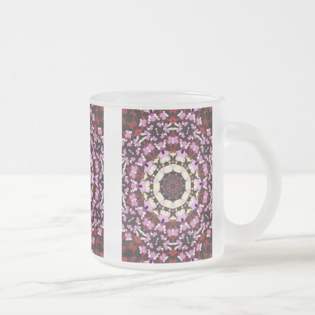 NATURE FROSTED GLASS COFFEE MUG (Right)