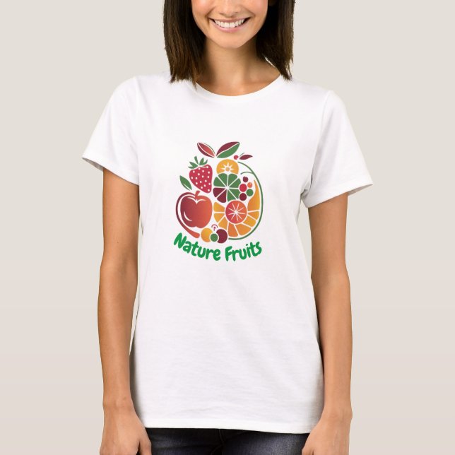 Nature Fruits  T-Shirt (Front)