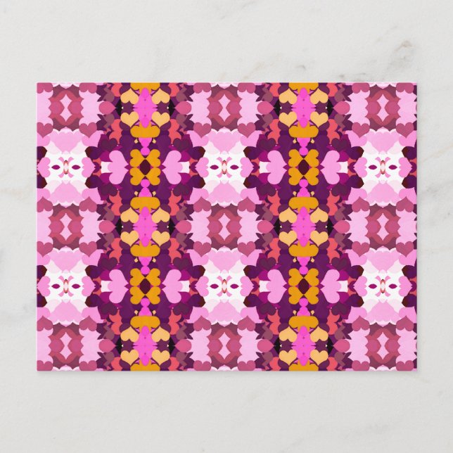 NATURE GARDEN FLOWERS POSTCARD (Front)