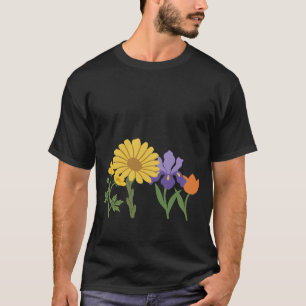 Nature Garden Flowers Tulip T-Shirt