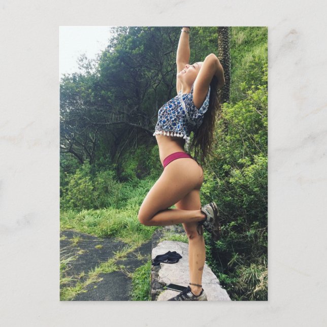 Nature Girl Postcard (Front)