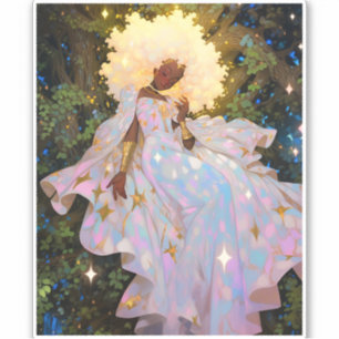 Nature Goddess African American Fantasy Art