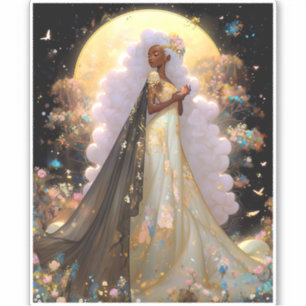 Nature Goddess African American Fantasy Art