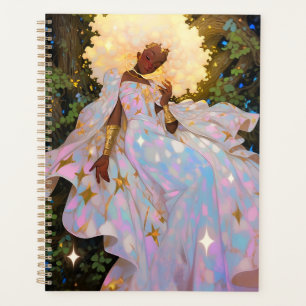 Nature Goddess African American Fantasy Art Planner