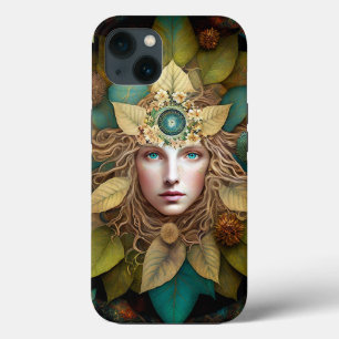 Nature Goddess Mandala iPhone 13 Case