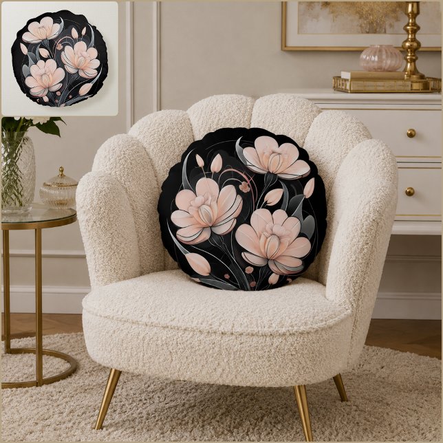 Nature Gods Round Cushion (Nature Gods Round Pillow (Front & Back)
)