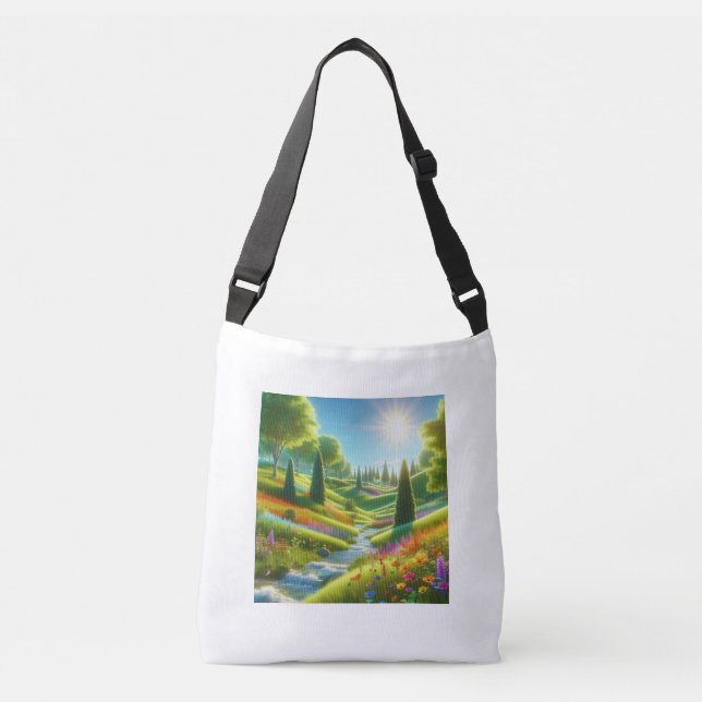 Nature Good Morning Crossbody Bag (Front)