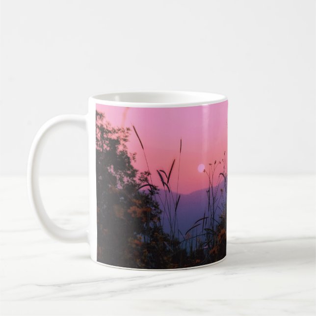 Nature grass coffee mug (Left)
