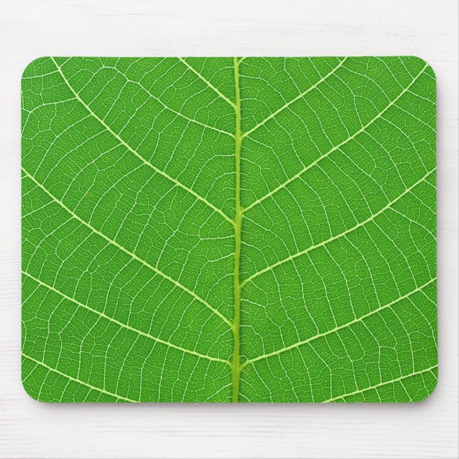 nature green tree leaf texture mouse mat (Front)