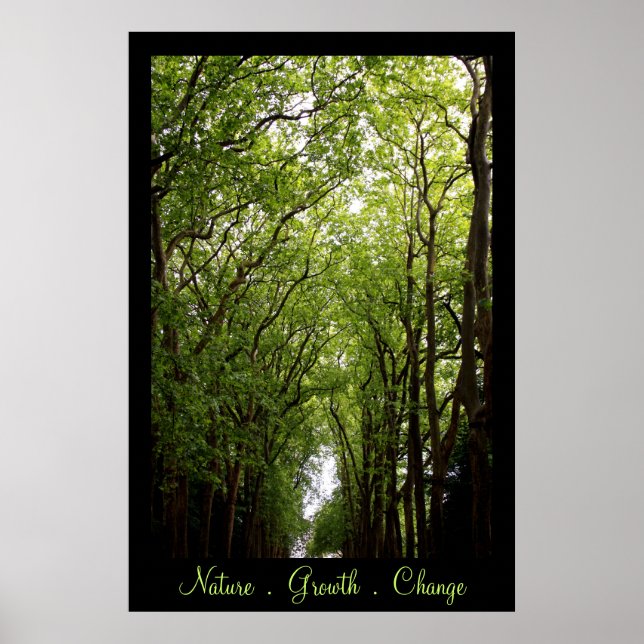 Nature . Growth . Change . Poster (Front)