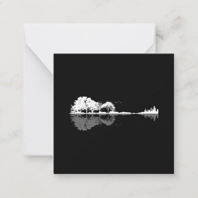 Nature Guitar Card (Front)