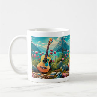  Nature Guitar Coffee Mug
