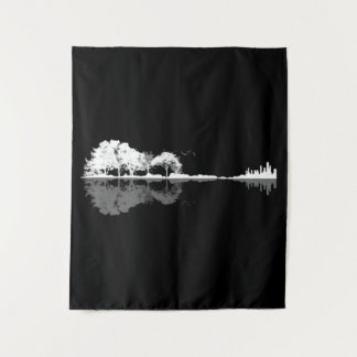 Nature Guitar Tapestry