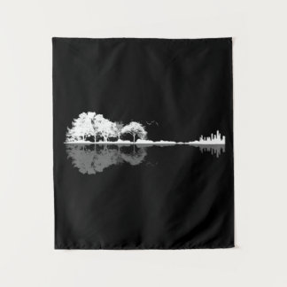 Nature Guitar Tapestry