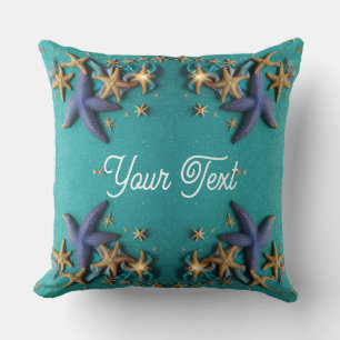 nature hawaii starfishes a stylish oceanic design cushion