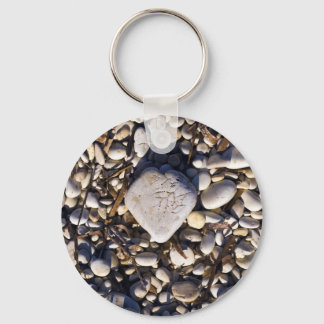Nature Heart Keychain