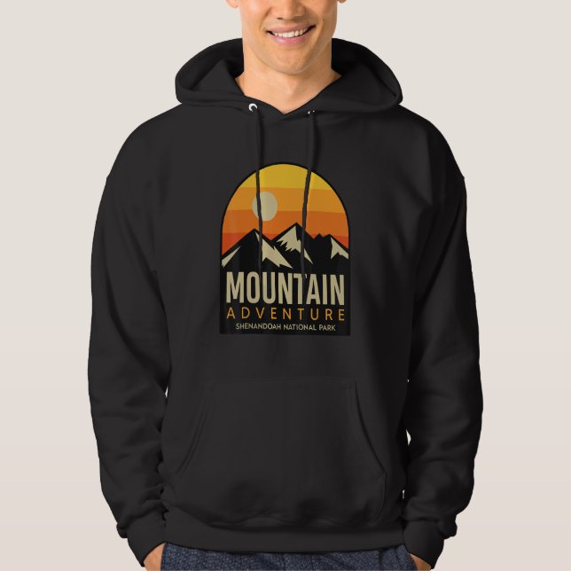 Nature Hike Shenandoah National Park Souvenir Virg Hoodie (Front)