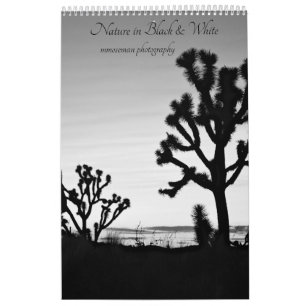 Nature in Black and White Calendar