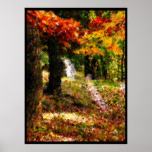 Nature in Cross Stitch Poster