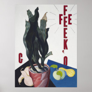 Nature in Shape,O'Keeffe by Charles Demuth Poster