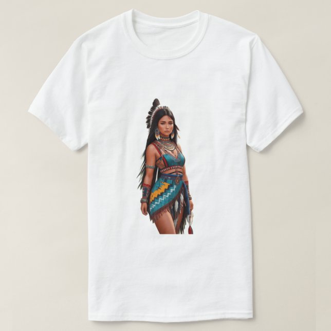 Nature Indian T-Shirt (Design Front)