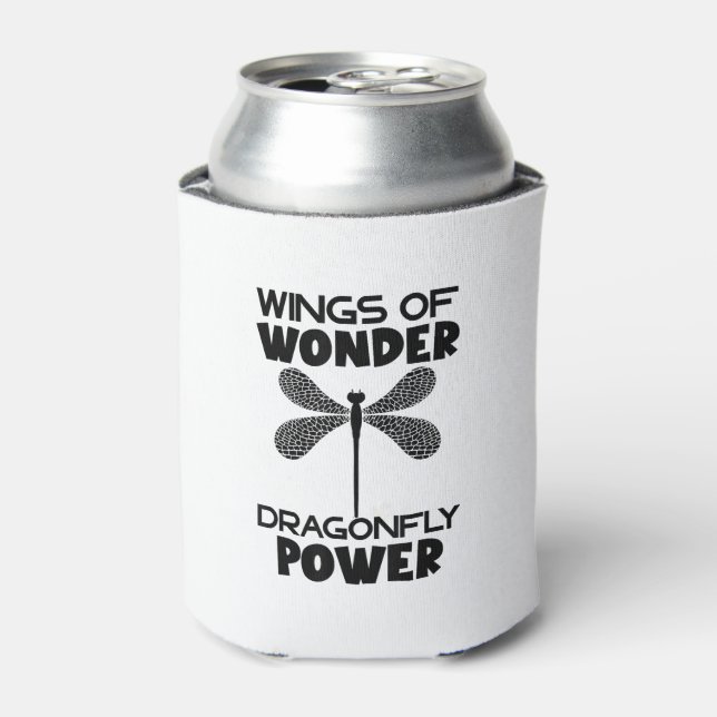 Nature Insect Dragonflies Power Wings Of Wonder Dr Can Cooler (Can Front)